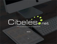 Tablet Screenshot of cibeles.net